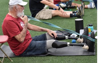 Μπορεί ένα άτομο μεγάλης ηλικίας να χρησιμοποιήσει αποτελεσματικά προσθετικό πόδι;
