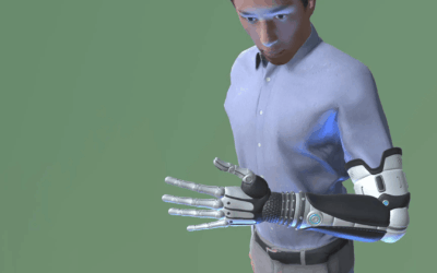 1 δευτερόλεπτο: η ιδανική ταχύτητα κίνησης για το τεχνητό άνω μέλος με ΑΙ